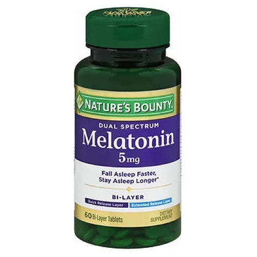 Nature’s Bounty, Melatonin, 5 Mg, 24 X 60 Softgels