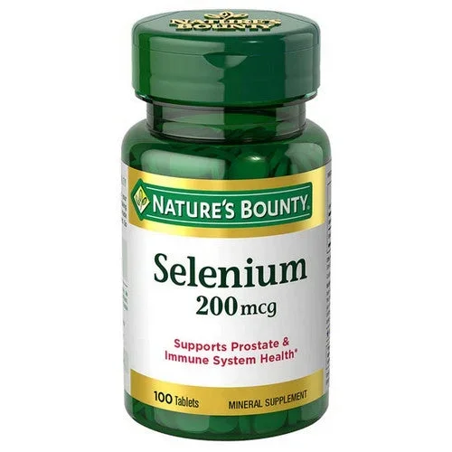 Nature’s Bounty, Selenium, 200 Mcg, 100 Tablets