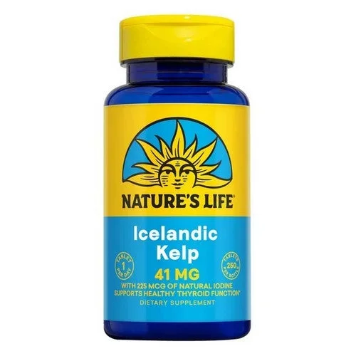 Nature’s Life, Icelandic Kelp, 41 mg, 250 tabs