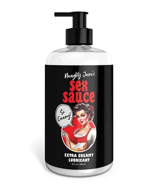 Naughty Jane’s Sex Sauce Extra Creamy Lubricant – 16 oz