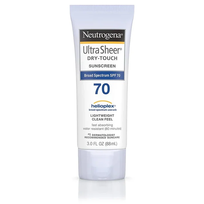 Neutrogena Ultra Sheer Dry-Touch Sunscreen Lotion, Broad Spectrum SPF 70