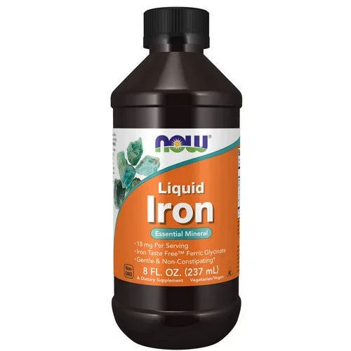 Now Foods, Liquid Iron, 8 Oz