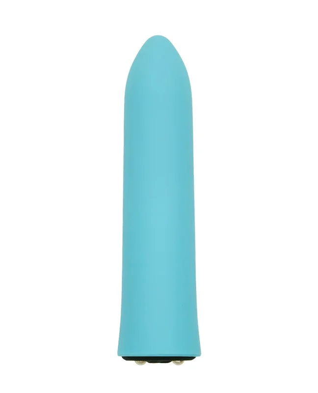 Nu Sensuelle Point Rechargeable Bullet Vibrator Teal Blue
