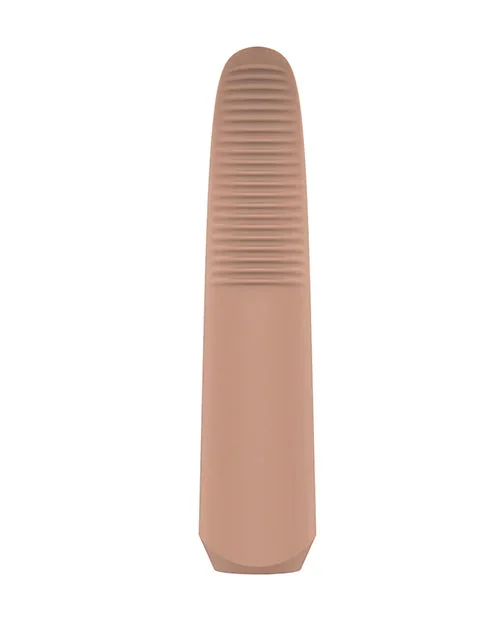 NUDE Laurel Rechargeable Travel Massager – Tan