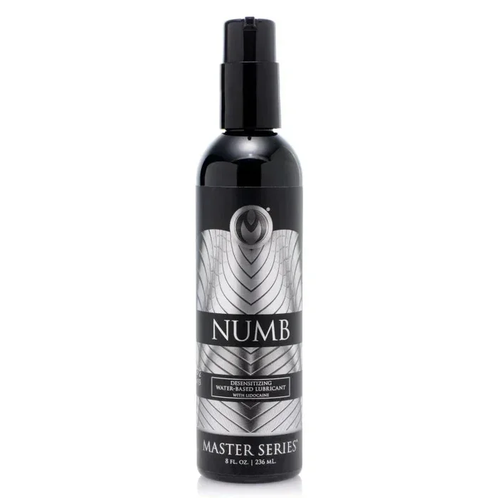 Numb Desensitizing Water Based Lubricant – 8 Fl. Oz. / 236 ml