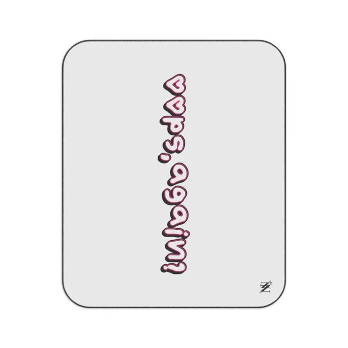 Oops, Again? | Mix Match Fun-Flirty Lovers’ Water-Resistant Blankets