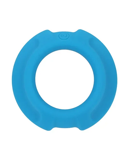 OptiMale FlexiSteel Cock Ring – 35 mm Blue