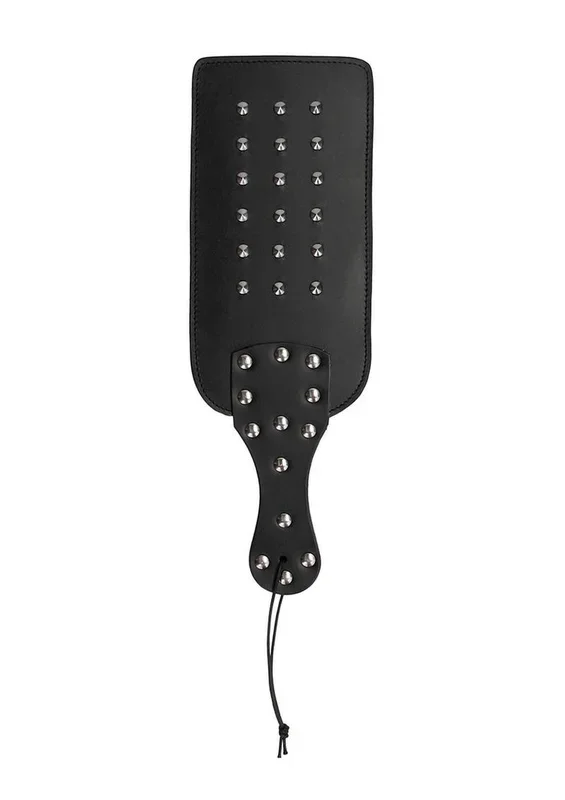 Ouch! Pain Studded Leather Paddle