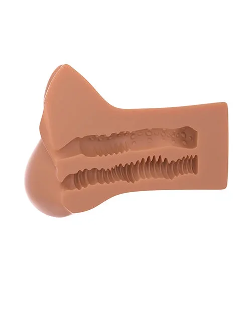 PDX Plus Pick Your Pleasure Pussy Stroker – XL Brown