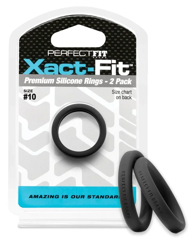 Perfect Fit Xact Fit #10 – Black Pack of 2
