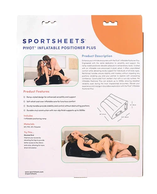 Pivot Inflatable Positioner Plus – Black