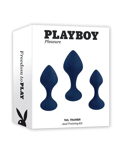 Playboy Pleasure Tail Trainer Anal Training Kit – Navy