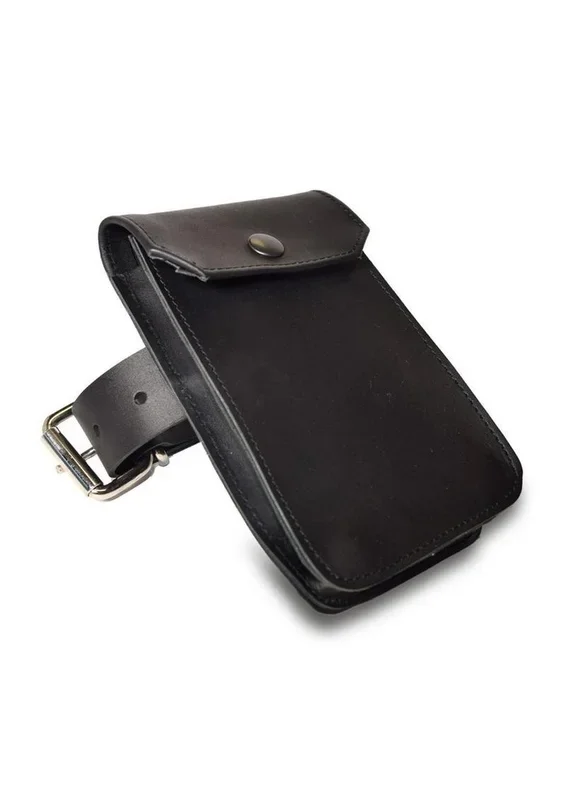 Prowler Red Leather Large Belt Pouch