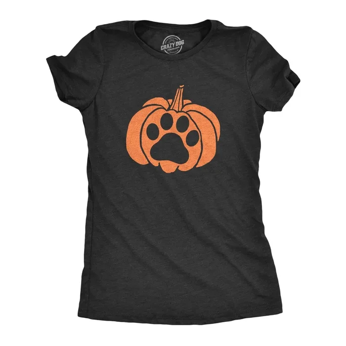 Pumpkin Paw Women’s T Shirt