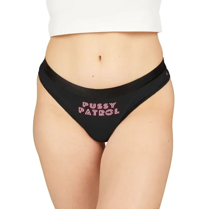 Pussy Patrol | Mix & Match Women’s Fun-Flirty Lovers’ Thongs