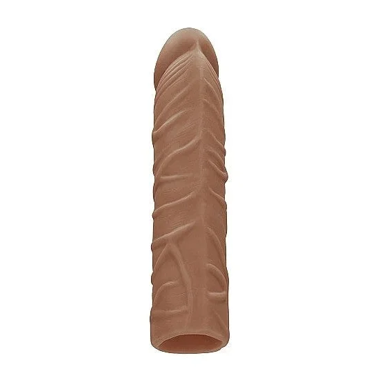 Realrock Penis Extension Sleeve 7 inch in Tan