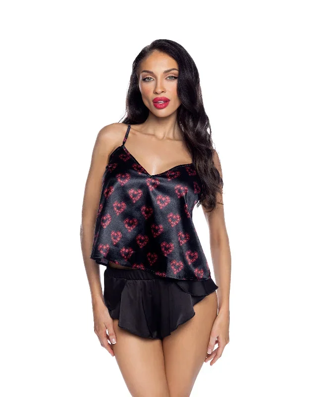 Rosebud Heart Cami Set