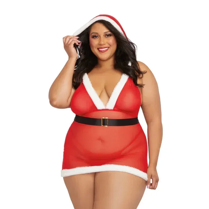 Santa Cutie – Queen Size – Lipstick Red