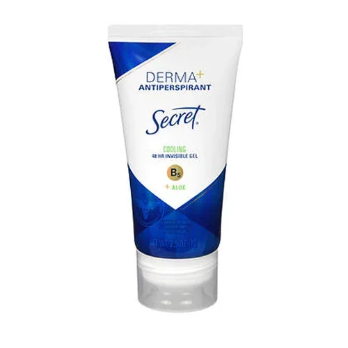 Secret, Derma+ Antiperspirant And Deodorant Cooling Plus Invisible Gel, 2.5 Oz