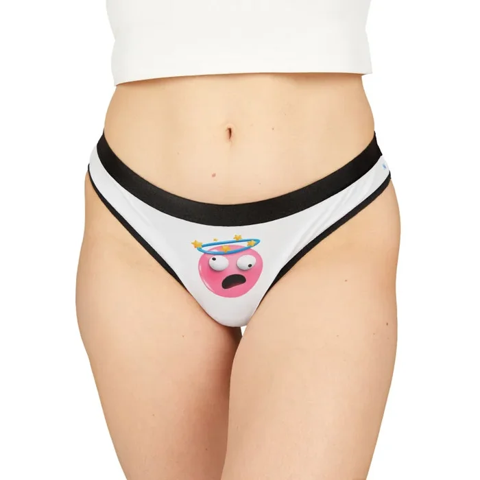 Seeing Stars Emoji | Mix & Match Women’s Fun-Flirty Lovers’ Thongs
