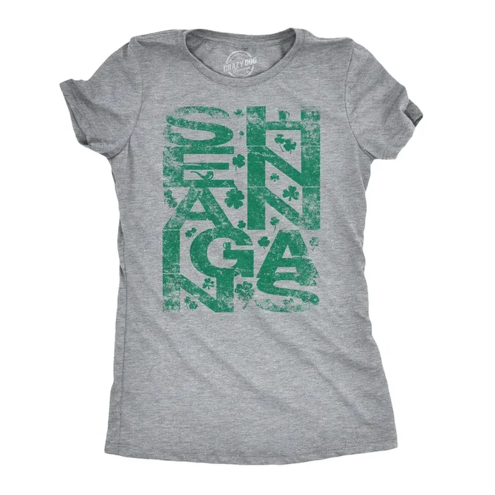 Shenanigans Covered In Clovers Women’s Tshirt