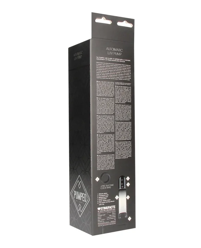 Shots Pumped Automatic Luv Pump – Black