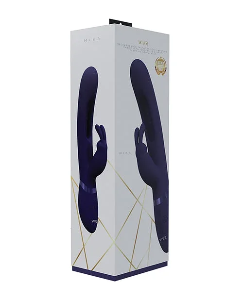 Shots Vive Mika Flapping Tongue Rabbit Vibrator – Purple