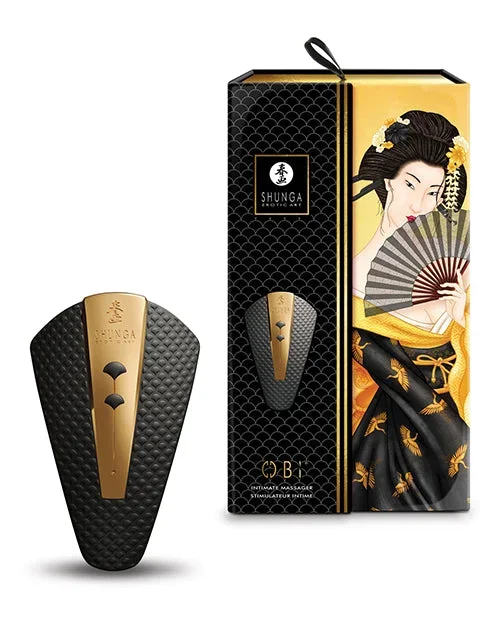 Shunga Obi Intimate Massager – Black