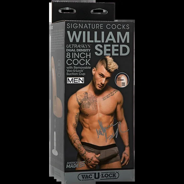 Signature Cocks William Seed Pornstar Dildo 8 Inch Ultraskyn