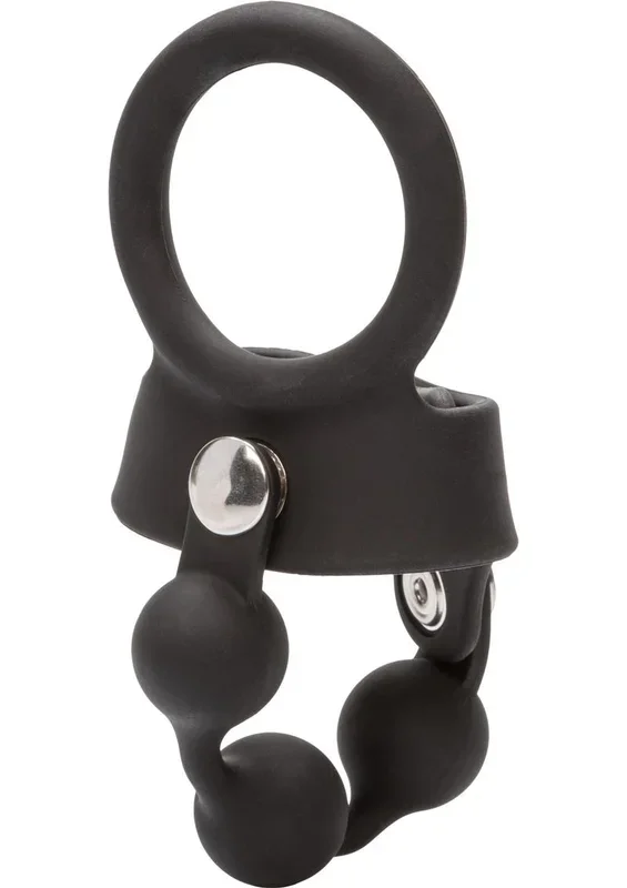 Silicone Weighted Ball Spreader Cock Ring