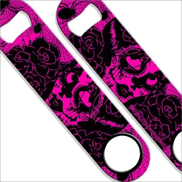 Skeleton Girl – Neon Speed Opener – Pink