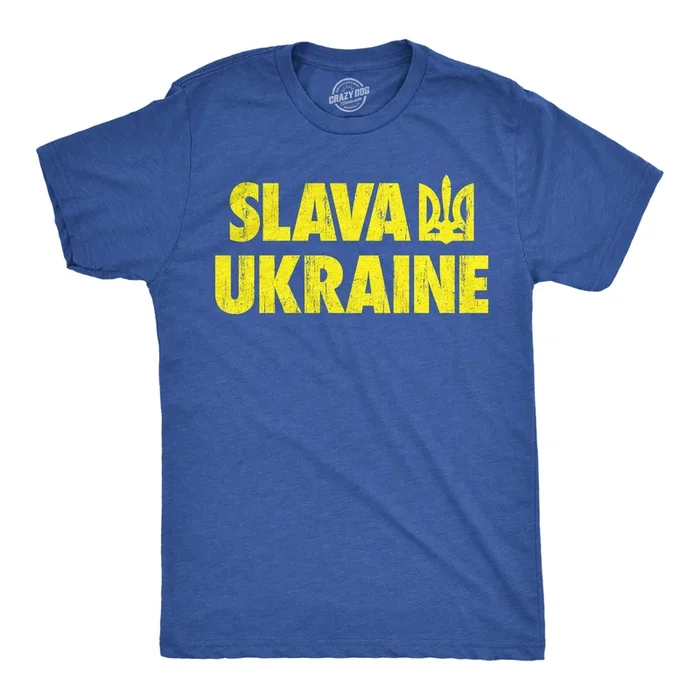 Slava Ukraine Men’s T Shirt