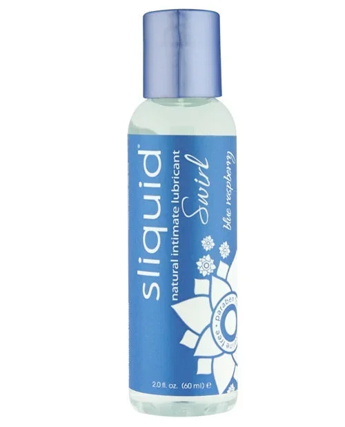Sliquid Naturals Swirl Lubricant – 2 oz Blue Raspberry