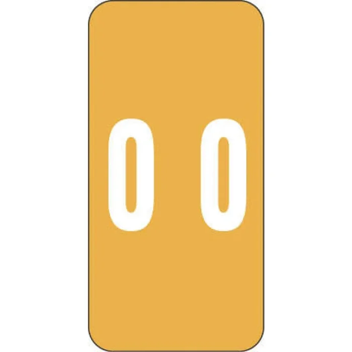 Smead Compatible Lcc Color Code Label Numeric “0” 1″ X 2″ Yellow Permanent – 500 Per Roll