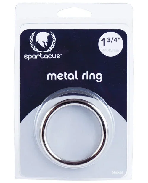 Spartacus 1.75″ Nickel Cock Ring