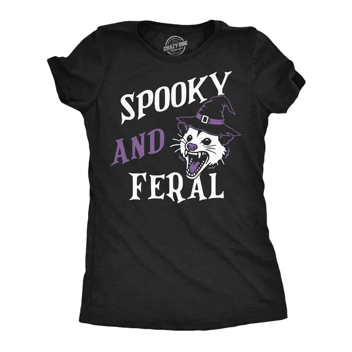 Spooky And Feral Women’s Tshirt