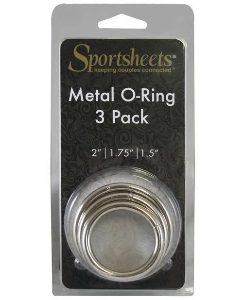 Sportsheets Metal O Ring 3pk