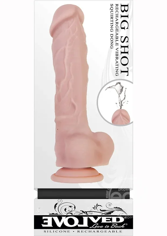 Squirting Dildo Vibrating and Rechargeable Big Shot