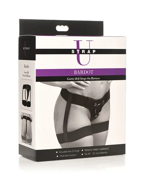 Strap U Bardot Elastic Strap-On Harness w/Thigh Cuffs