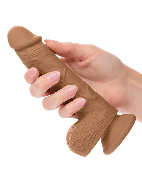 Studs Dual Density Silicone 5″ Dildo – Brown