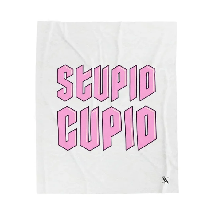 Stupid Cupid | Mix & Match Velveteen Fun-Flirty Lovers’ Blankets