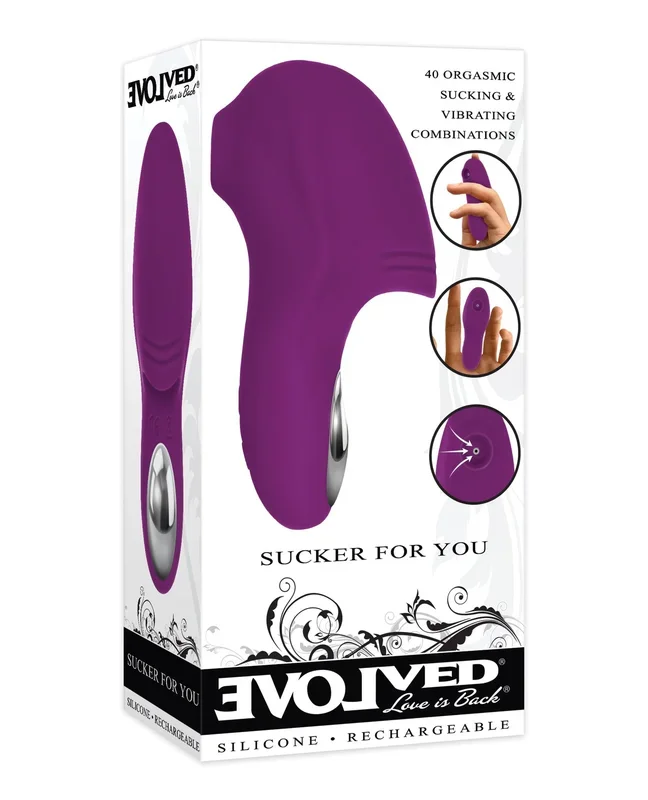 Sucker For You Finger Vibe – Purple