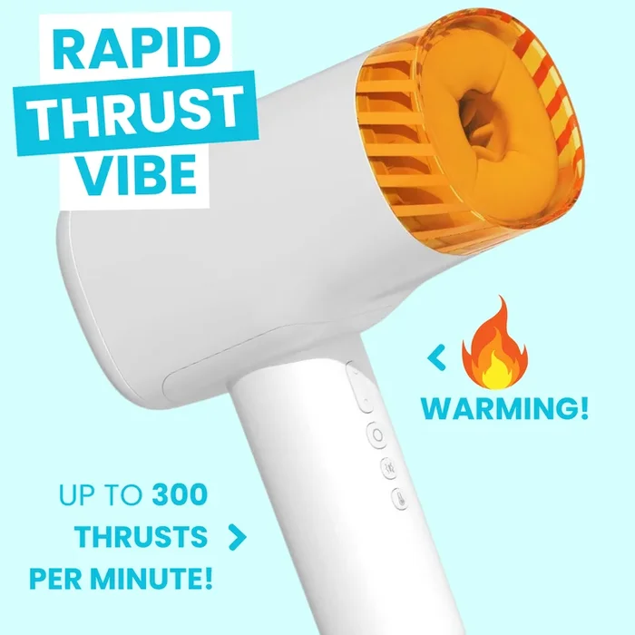 Super Series Automatic Thrusting Masturbator – Warming and Vibrating!