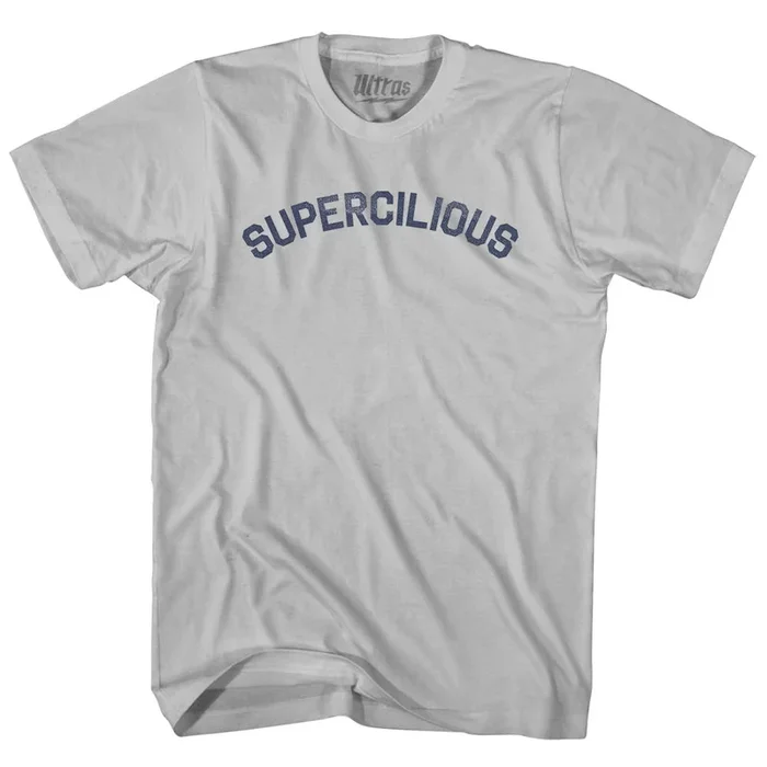 Supercilious Adult Cotton T-shirt