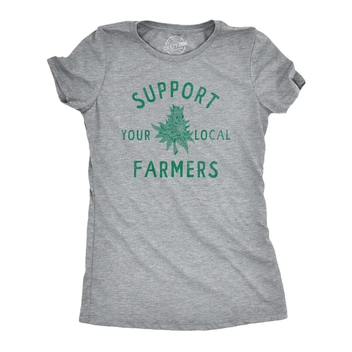 Support Your Local Farmers Women’s Tshirt