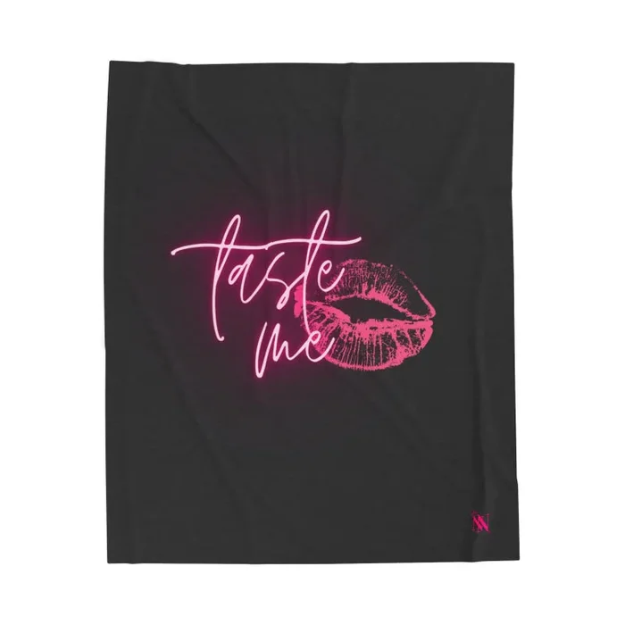 Taste Me | Mix & Match Velveteen Fun-Flirty Lovers’ Blankets