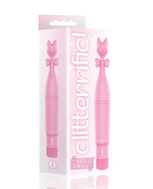 The 9’s Clitterific! Kitty Clitty Clitoral Stimulator – Pink