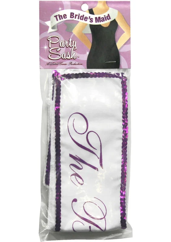The Brides Maid Party Sash
