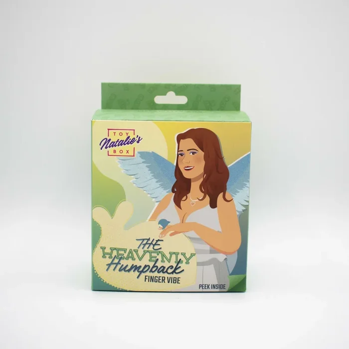 The Heavenly Humpback Finger Bullet Vibrator – Blue