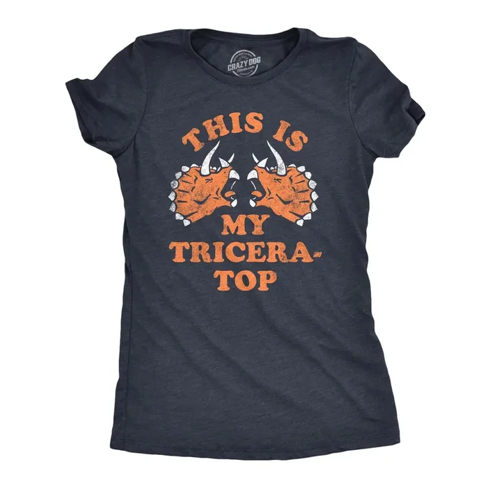 This Is My Tricera Top Women’s Tshirt